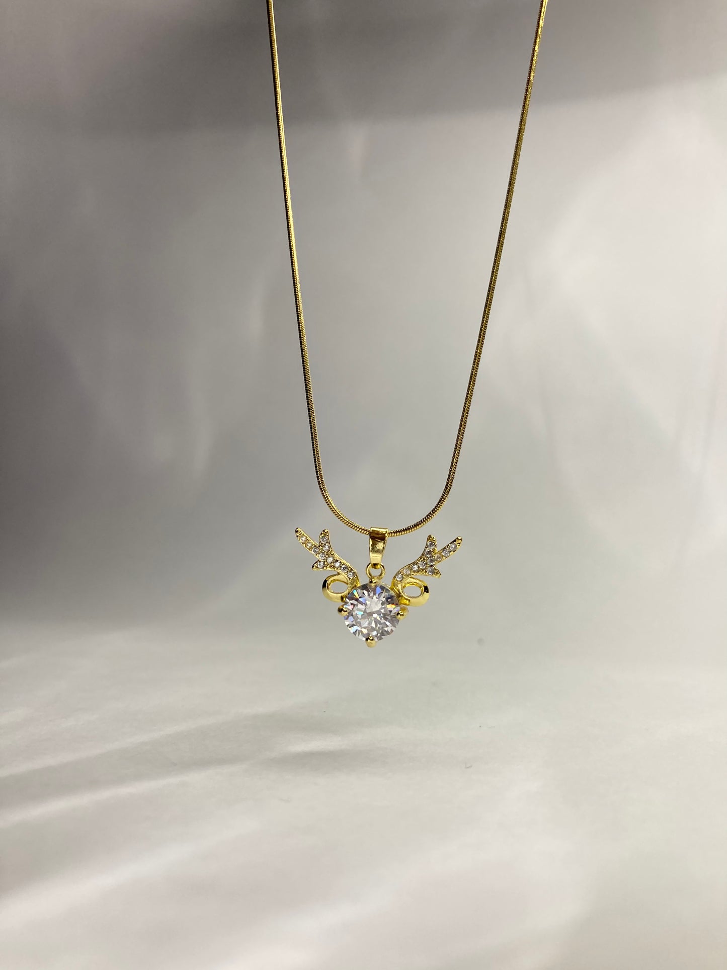 Crystal Angel Necklace