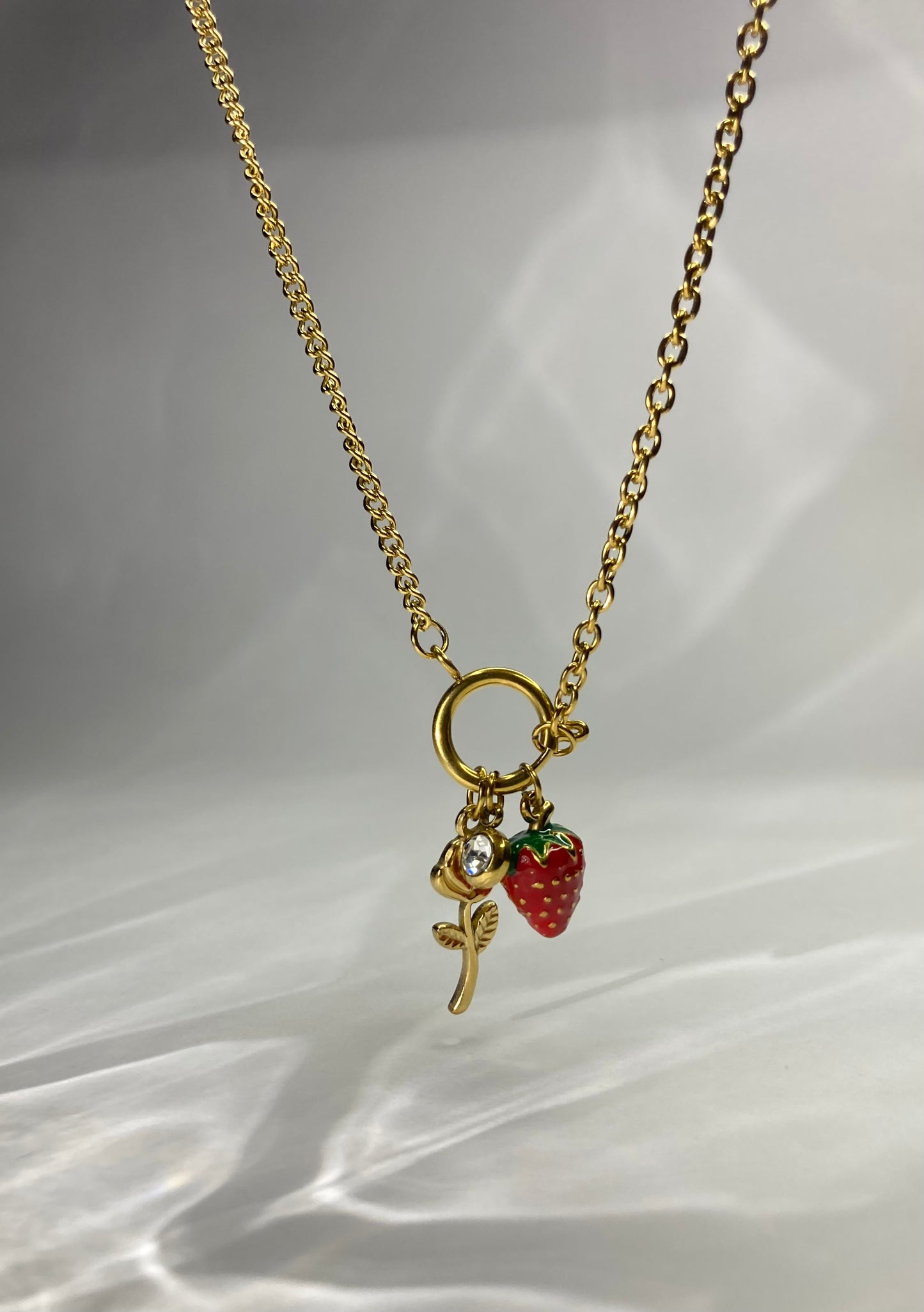 Scarlet Charm Necklace