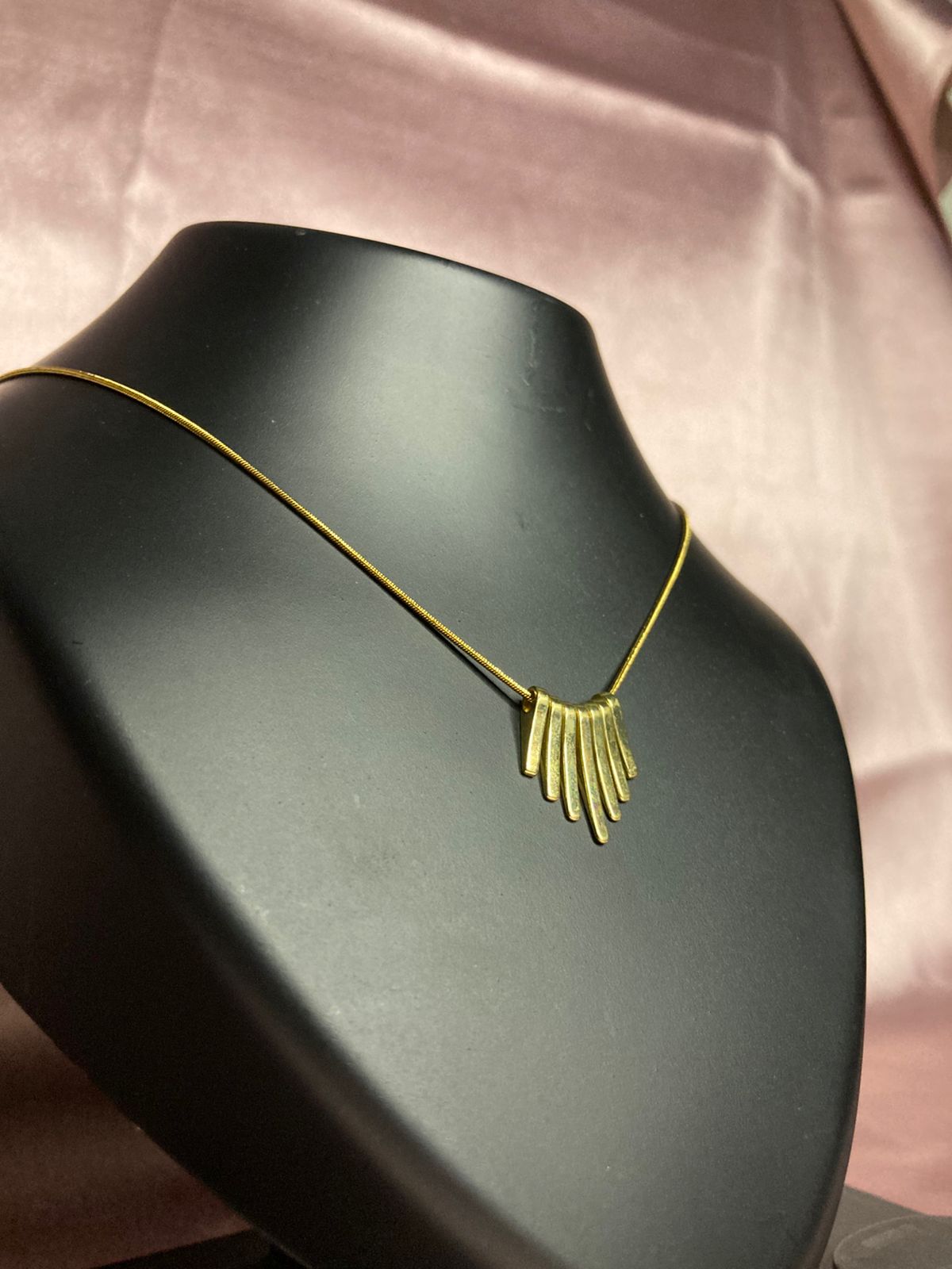 Fringe Bar Necklace