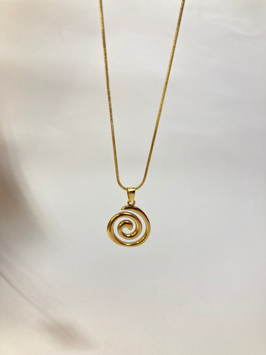 🌀 Spiral Pendant