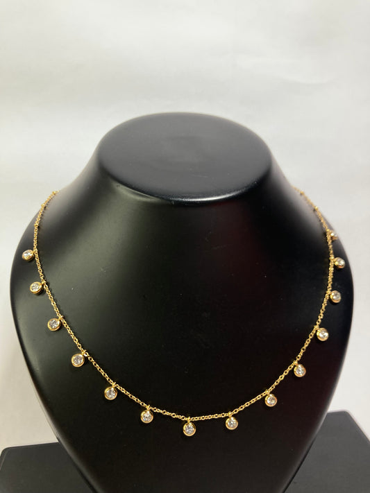 Crystal Drop Necklace