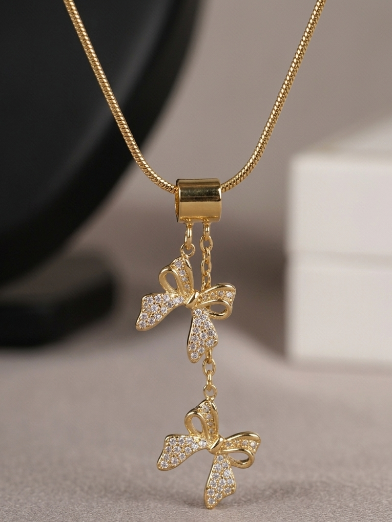 Belle Bow Pendant
