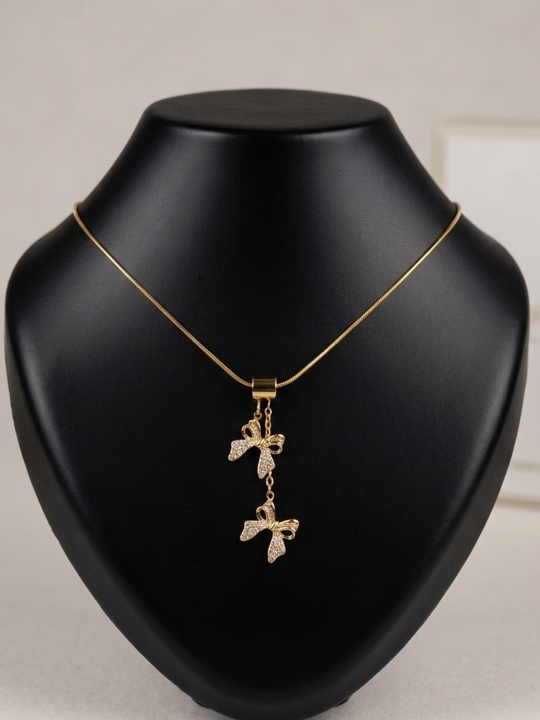 Belle Bow Pendant
