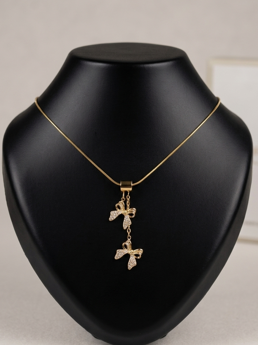 Belle Bow Pendant