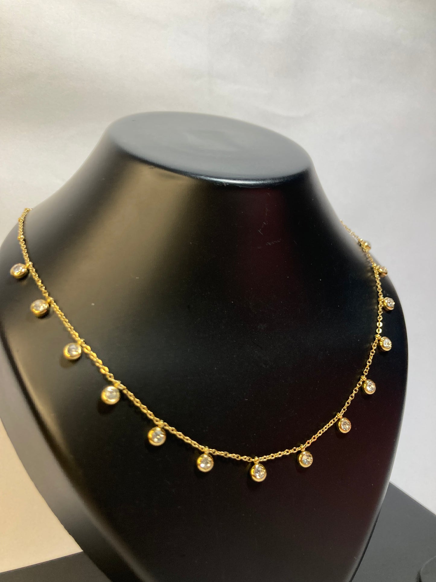 Crystal Drop Necklace