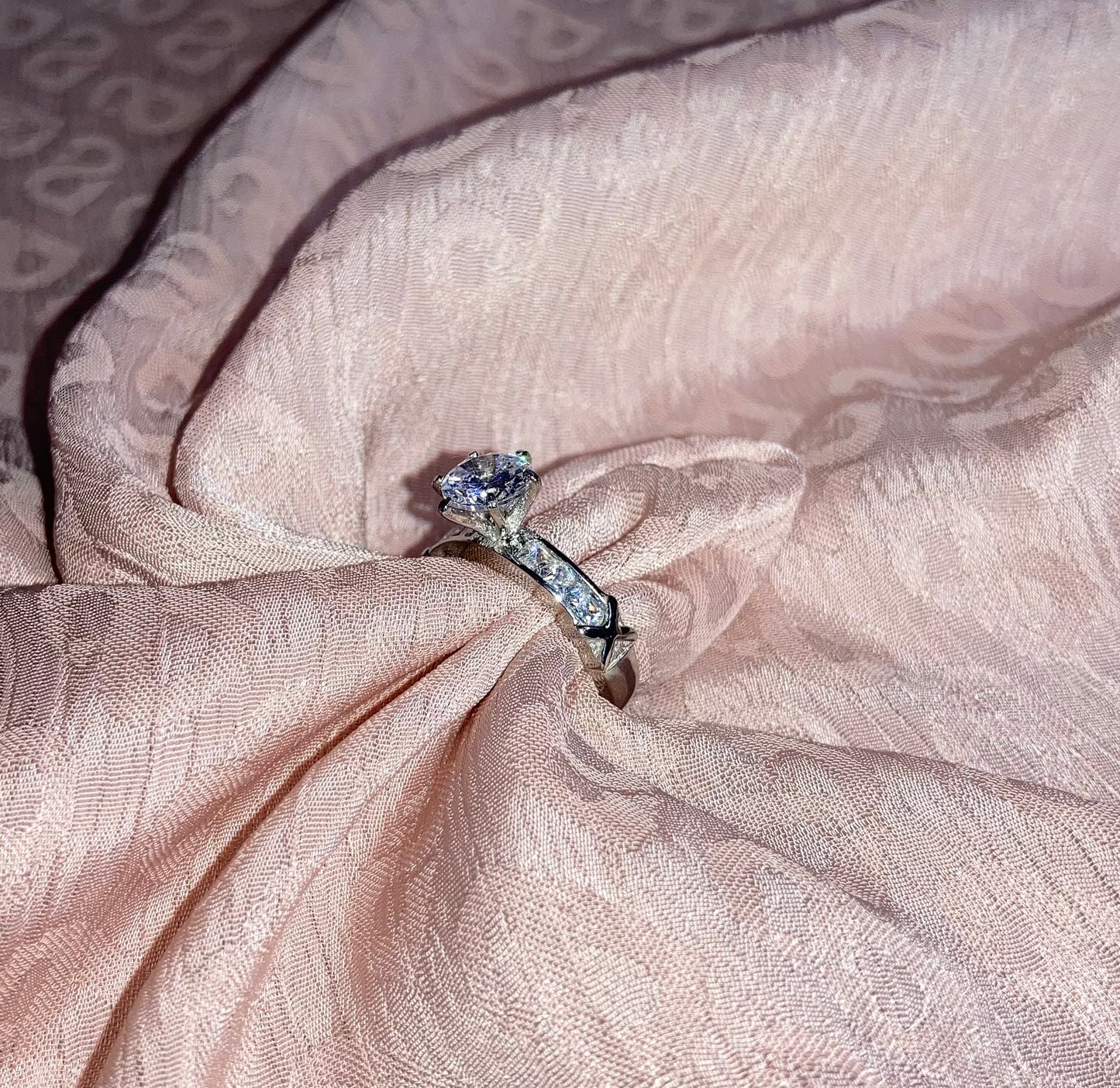 Moonlight Spark Ring