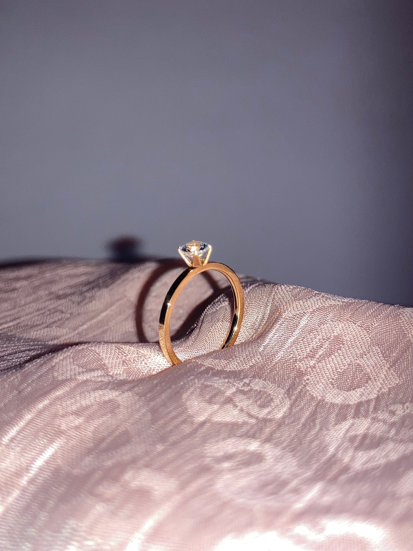 Petite Spark Diamond Ring
