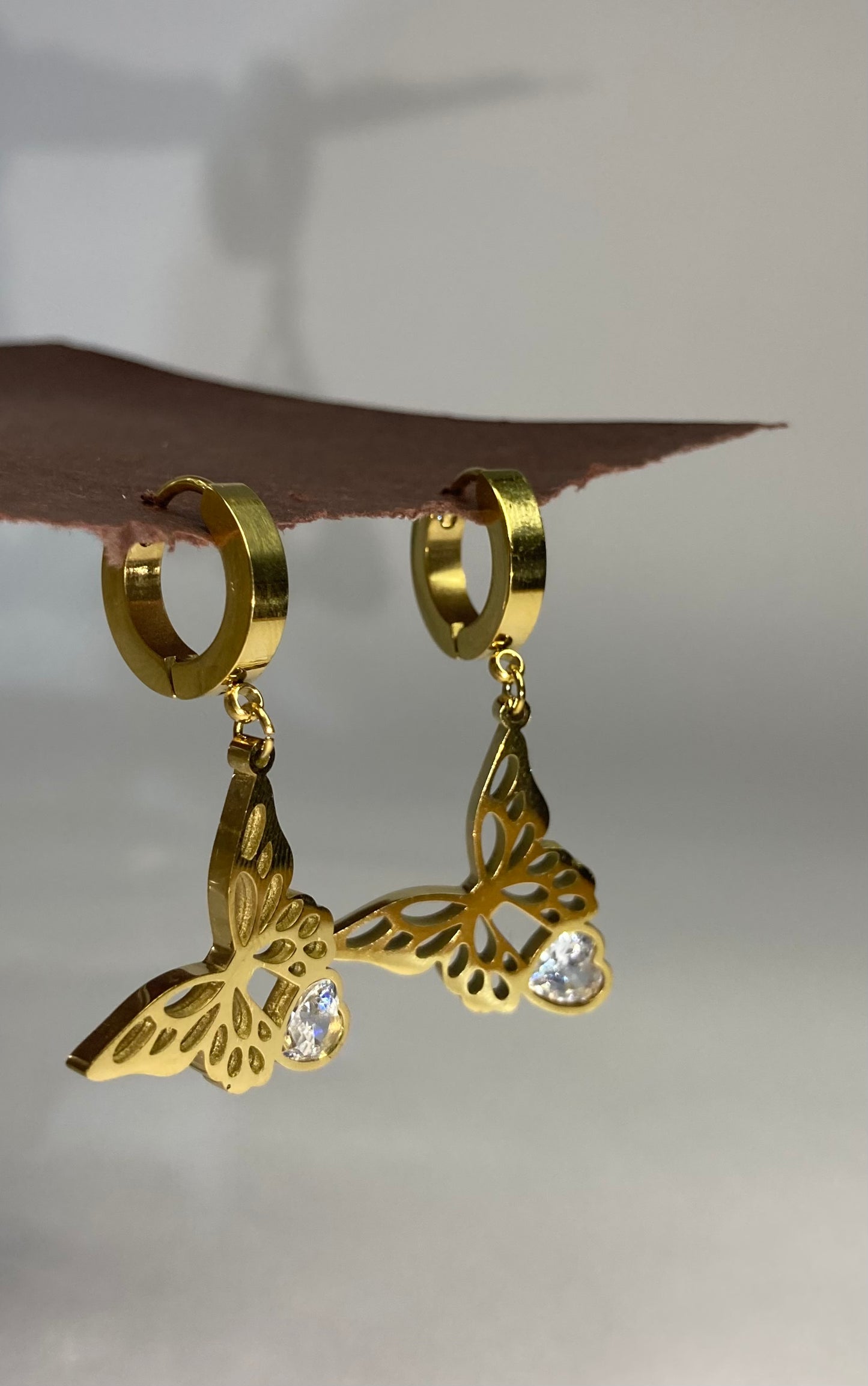 Velour Butterfly Earring
