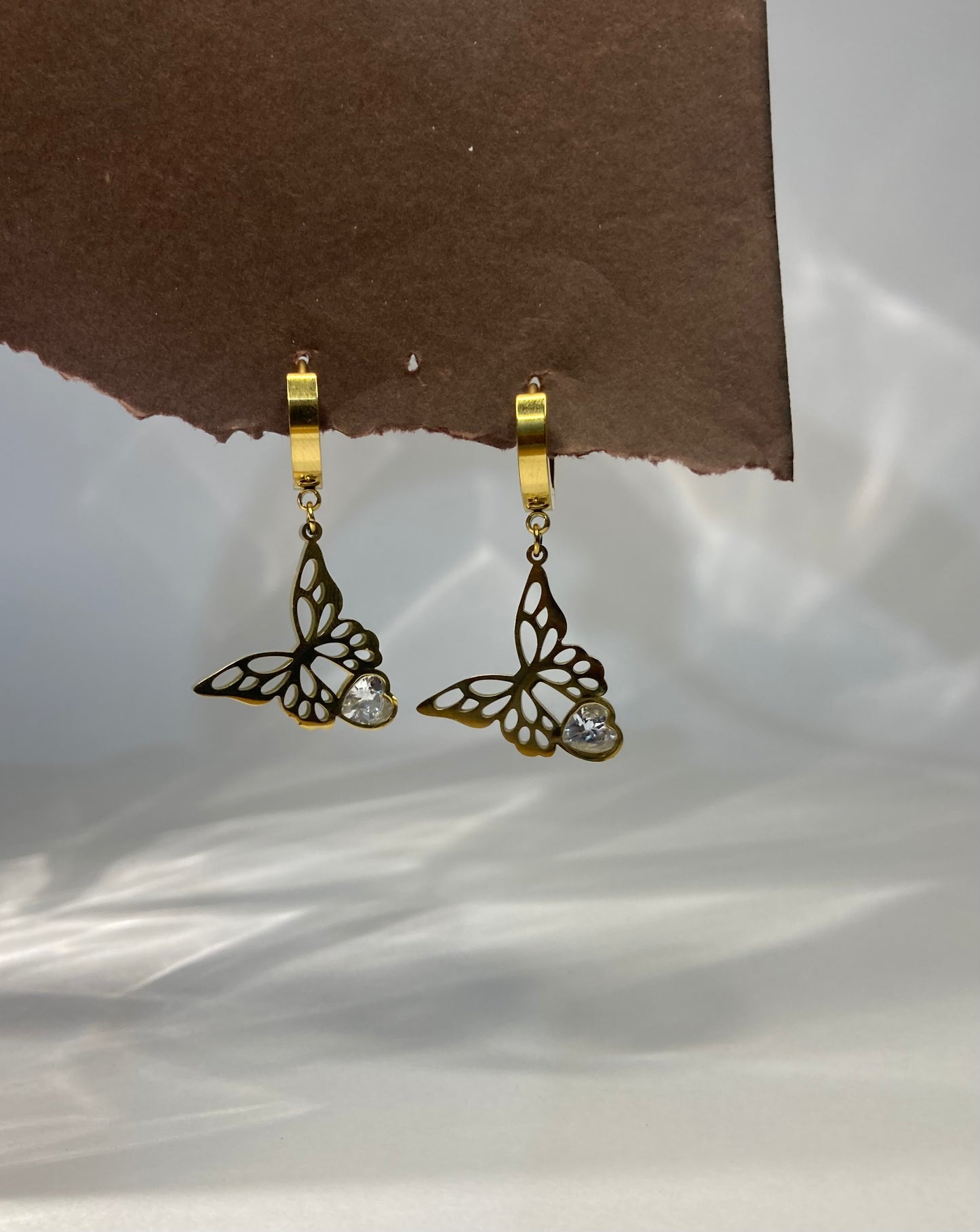 Velour Butterfly Earring