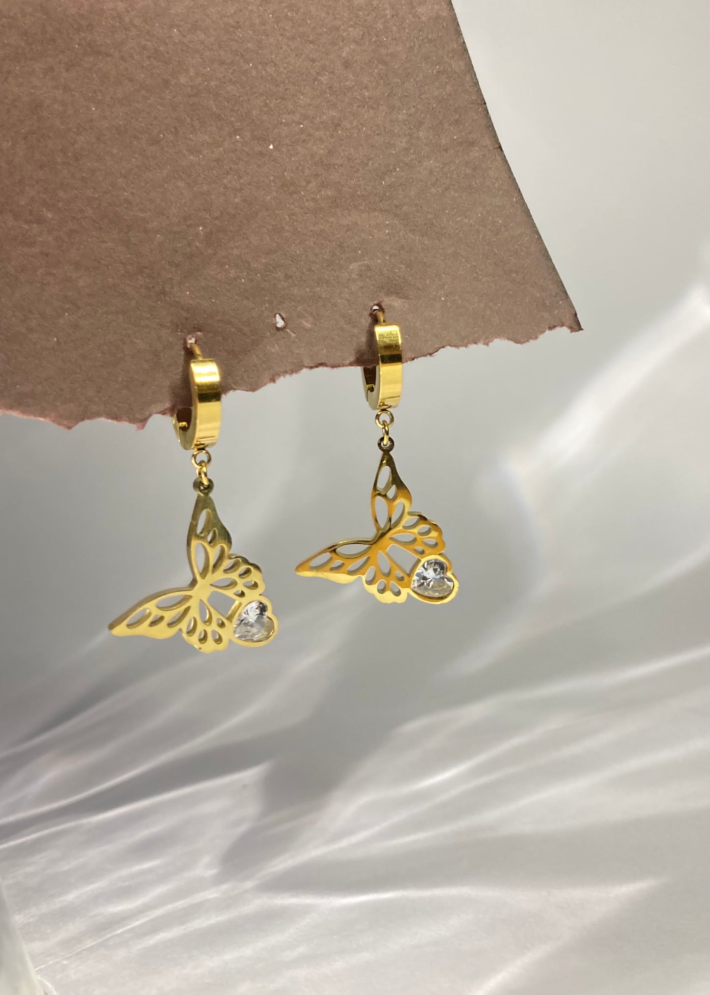 Velour Butterfly Earring
