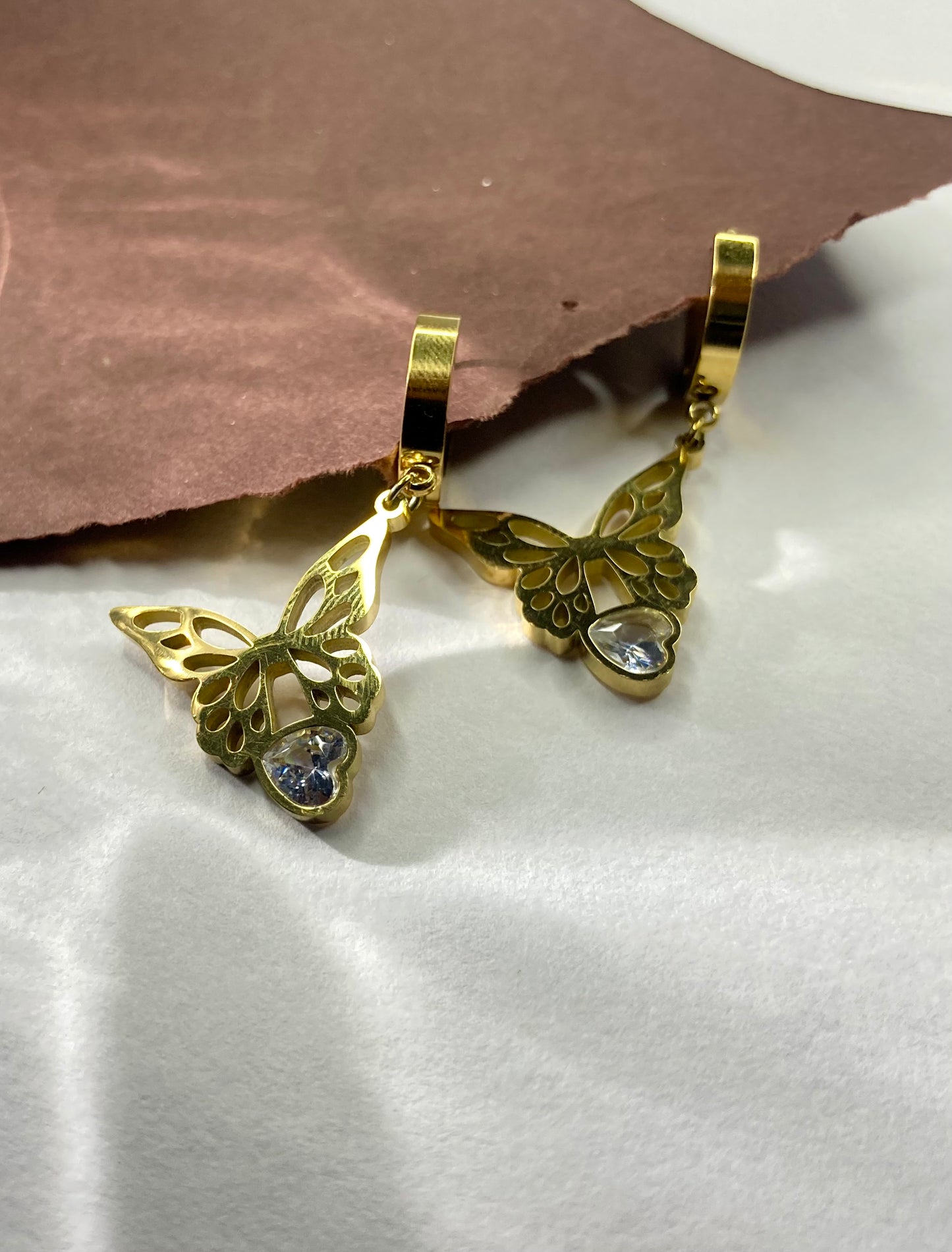Velour Butterfly Earring