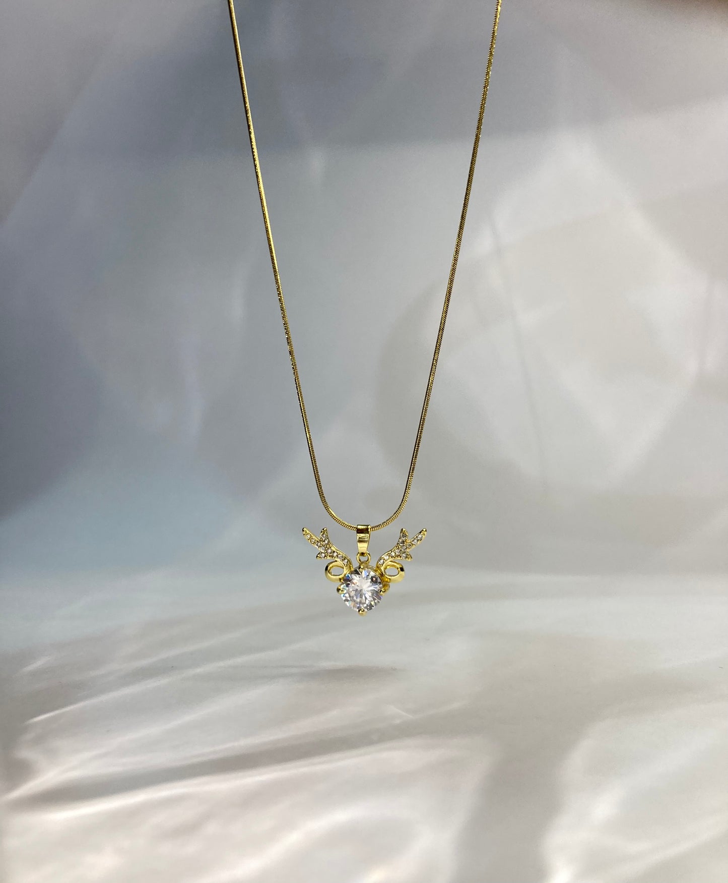 Crystal Angel Necklace