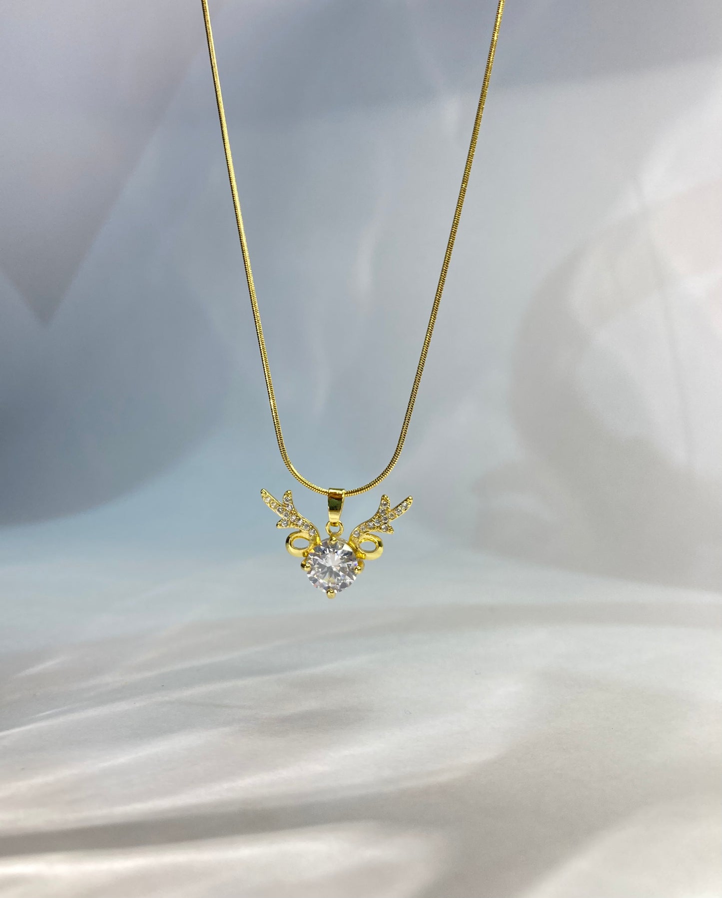 Crystal Angel Necklace