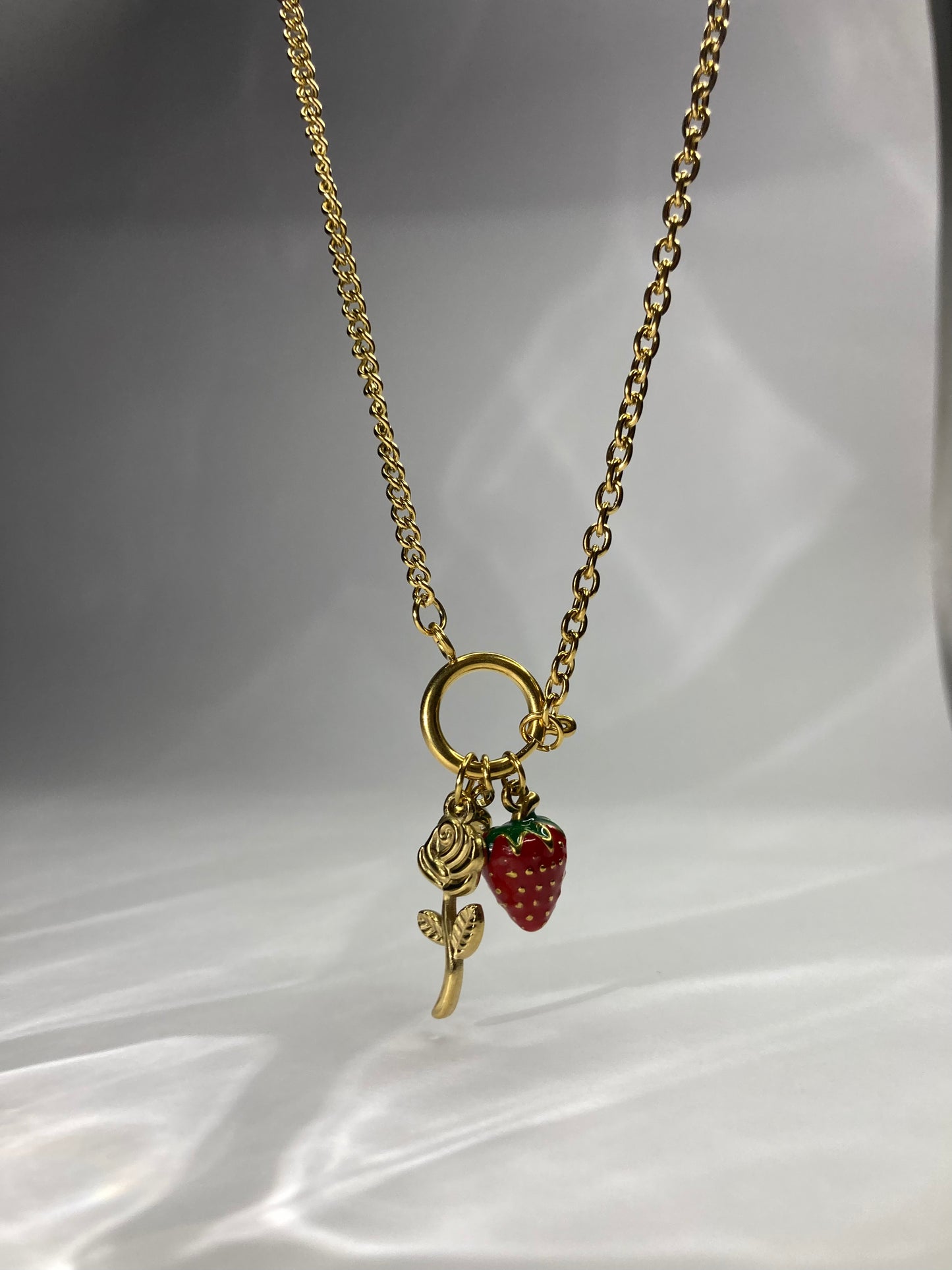 Scarlet Charm Necklace