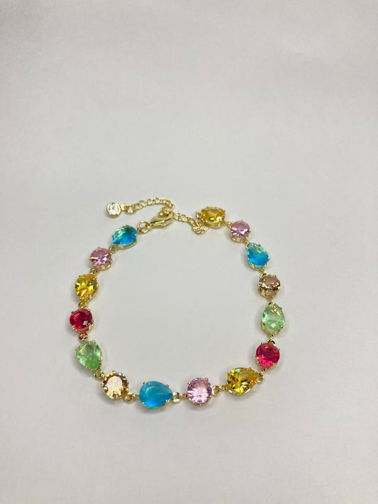 Rainbow Crystal Bracelet