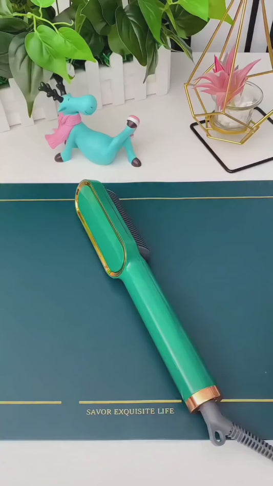 Electric Hair Straightener Comb Brush